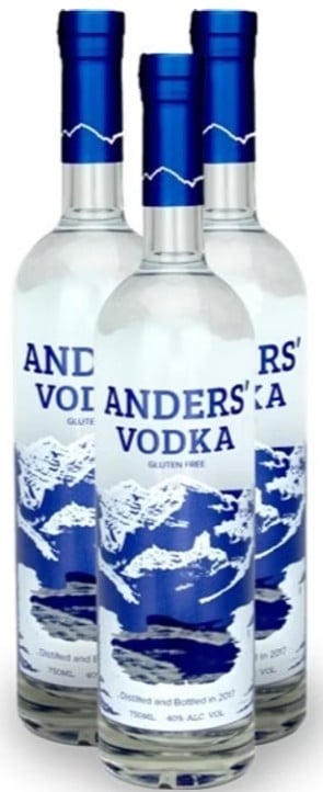 ANDERS VODKA 750ML