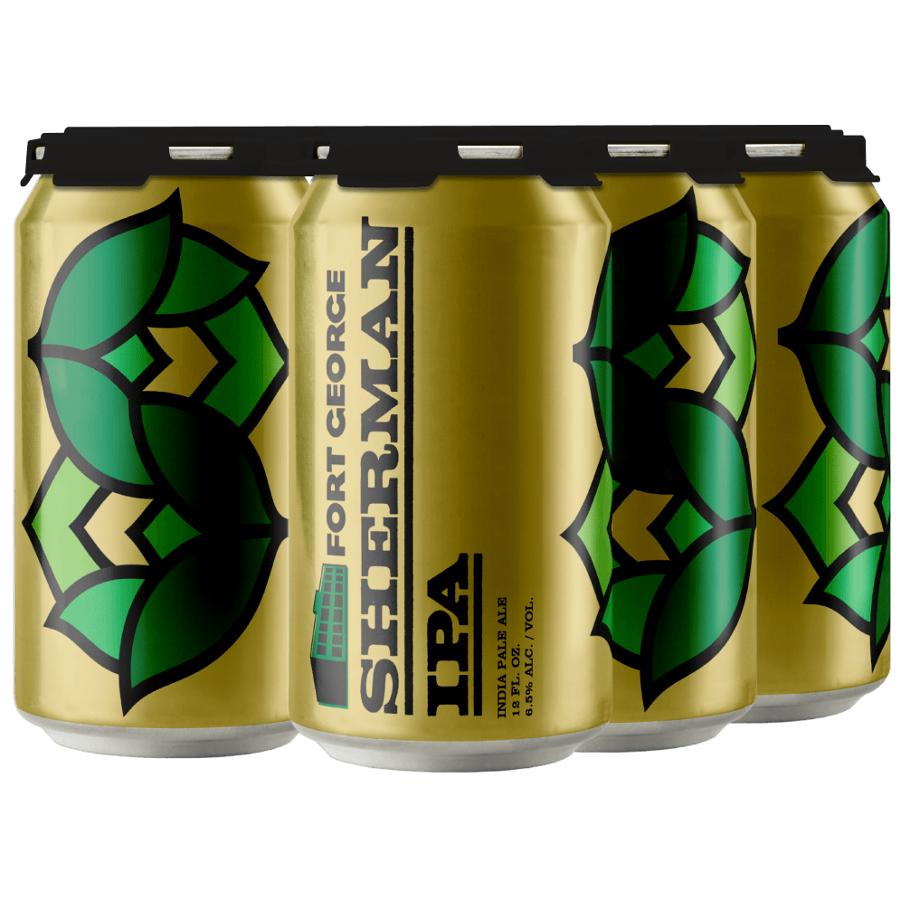 FORT GEORGE SHERMAN IPA 6PK 12 oz