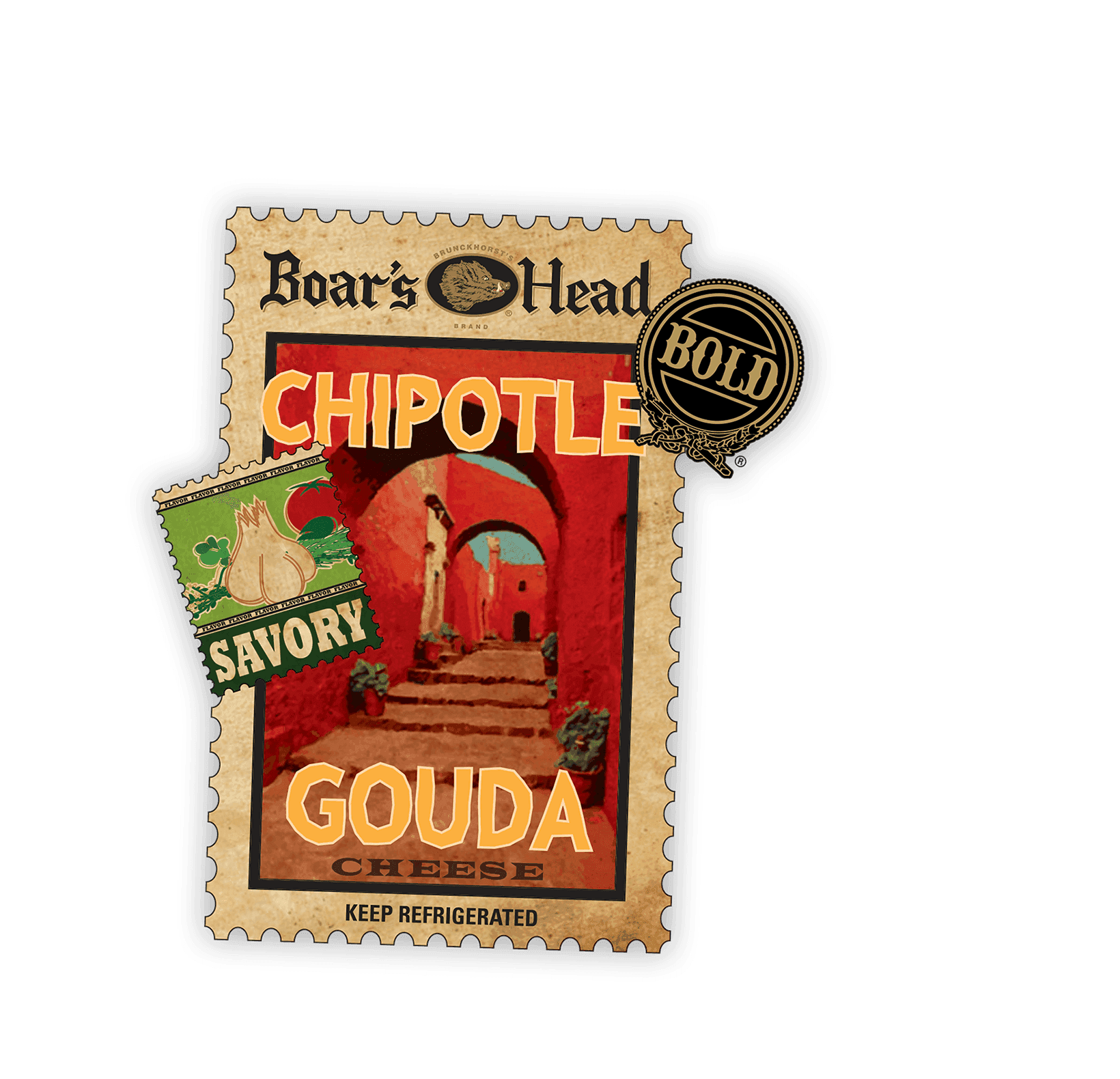 BOAR'S HEAD CHIPOTLE GOUDA