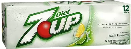 7UP DIET 12PK 12 oz
