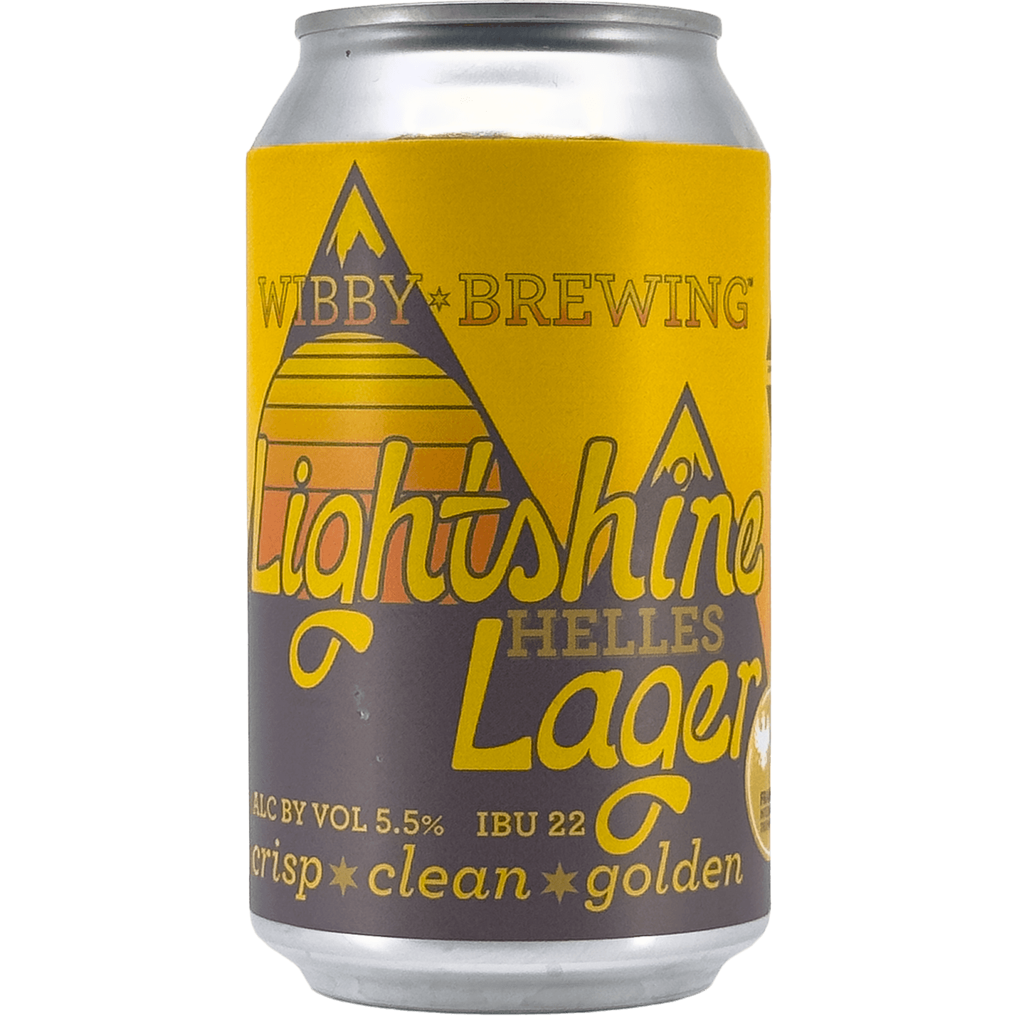 WIBBY BR LIGHTSHINE HELLES 6CAN 12 oz