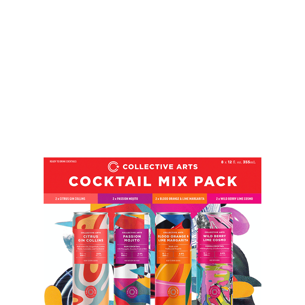 COLLECTIVE ARTS MIXOLOGY MIXED 8PK 12 OZ