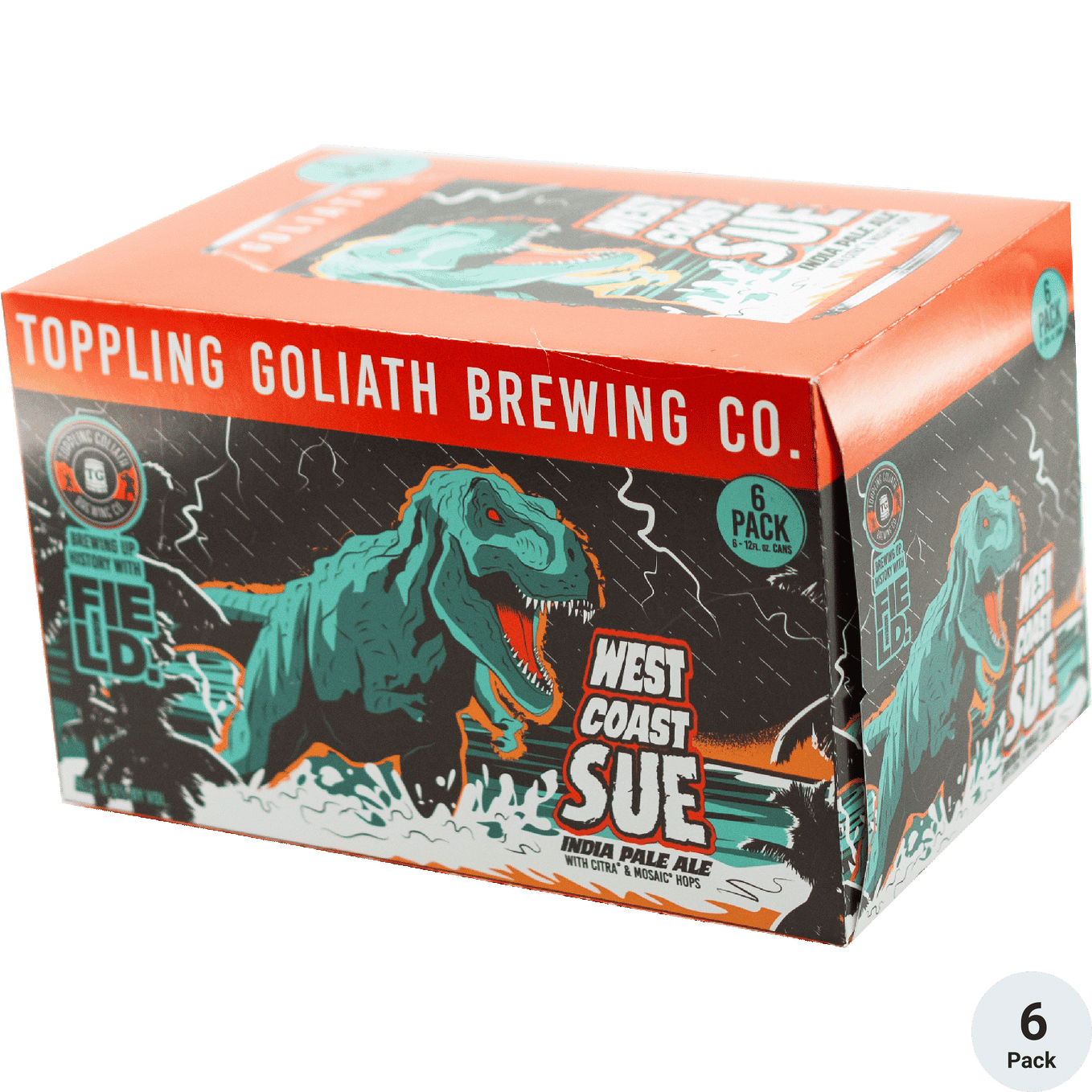 TOPPLING GOLIATH WEST COAST IPA 6CN 16 OZ