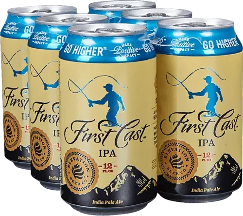 ELEVATION BR FIRST CAST IPA 6PK CAN 12 oz