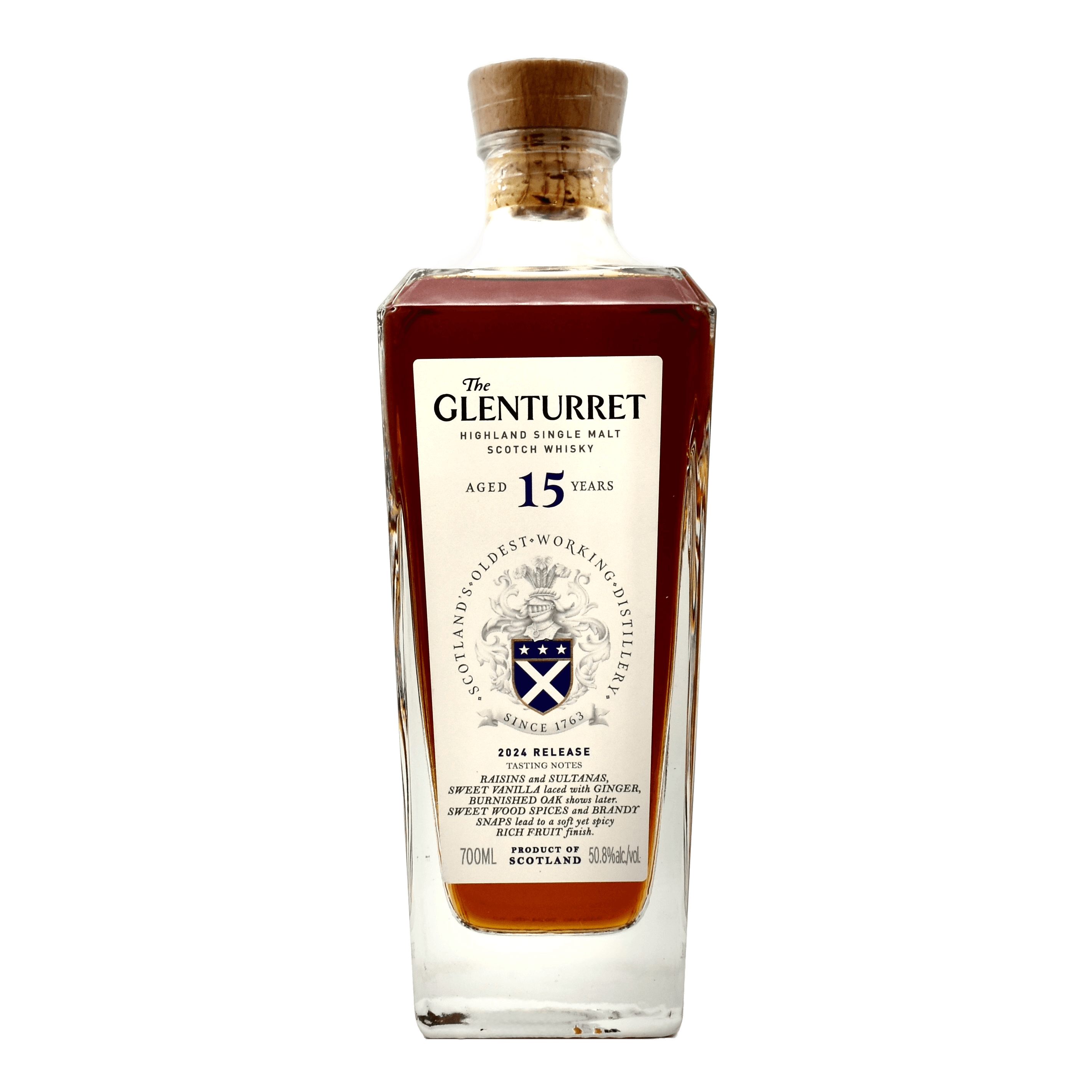 GLENTURRET 15YR 700ML**CUSTOMER SERVICE**