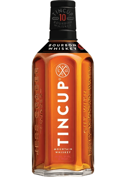 TIN CUP WHISKEY 10 YR 750ML