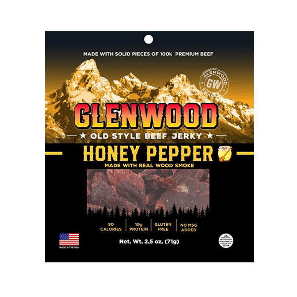 GLENWOOD BEEF JERKY HONEY PEPPER