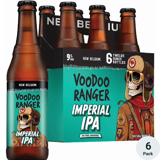NEW BELGIUM VOODOO RANGER IMPERIAL IPA 6PK BTL 12OZ
