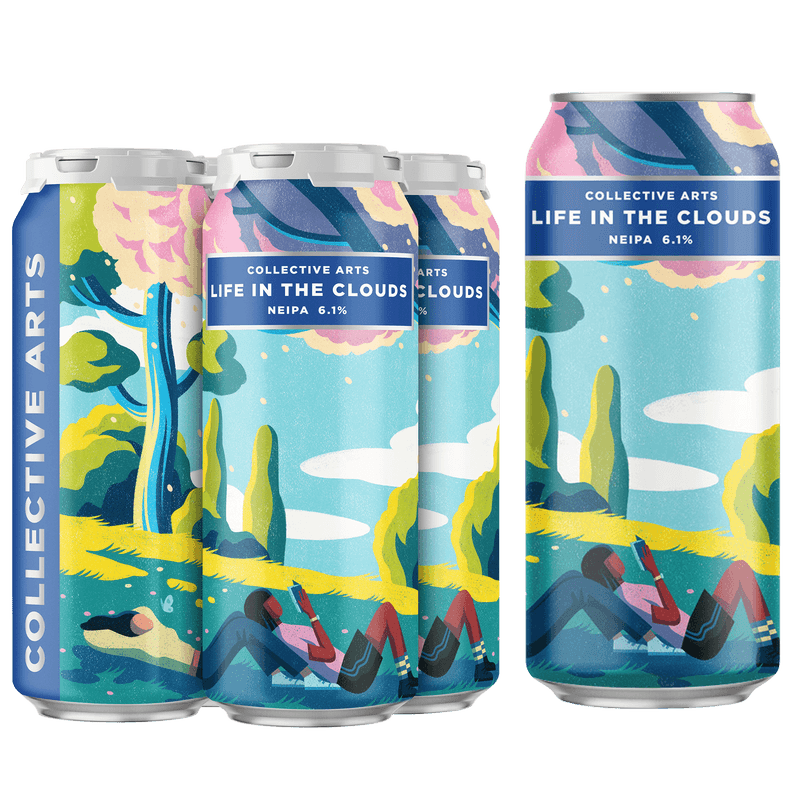 COLLECTIVE ARTS LIFE IN THE CLOUDS 4PK 16 oz