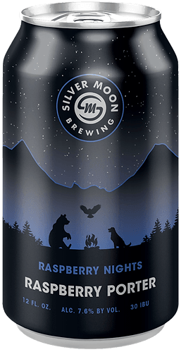 SILVER MOON BR RASPBERRY NIGHTS 6PK CAN 12 oz