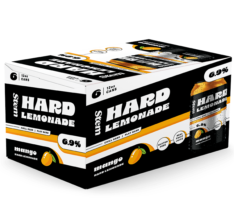 STEM CIDER HARD LEMONADE MANGO 6PK CAN 12 oz