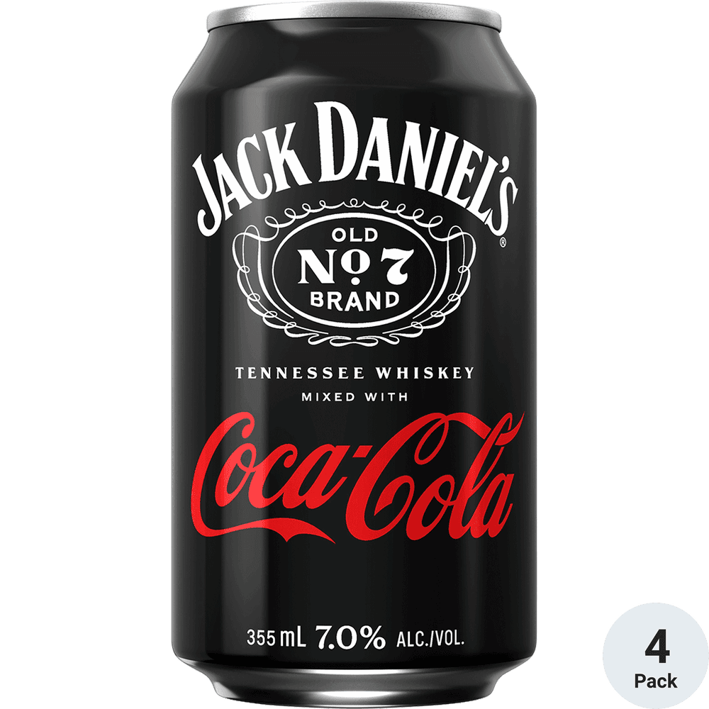 JACK DANIELS RTD JACK AND COKE 4CN 12 oz
