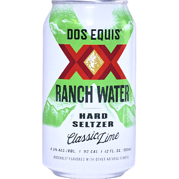 DOS XX RANCH WATER LIME 6CAN 12OZ