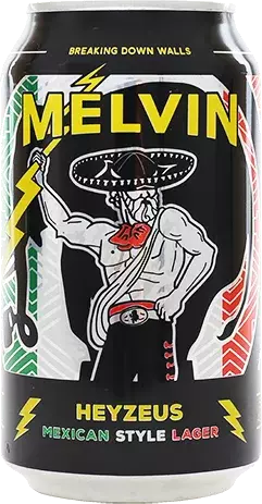 MELVIN HEY ZEUS MEXICAN LAGER 6PK CAN 12 oz