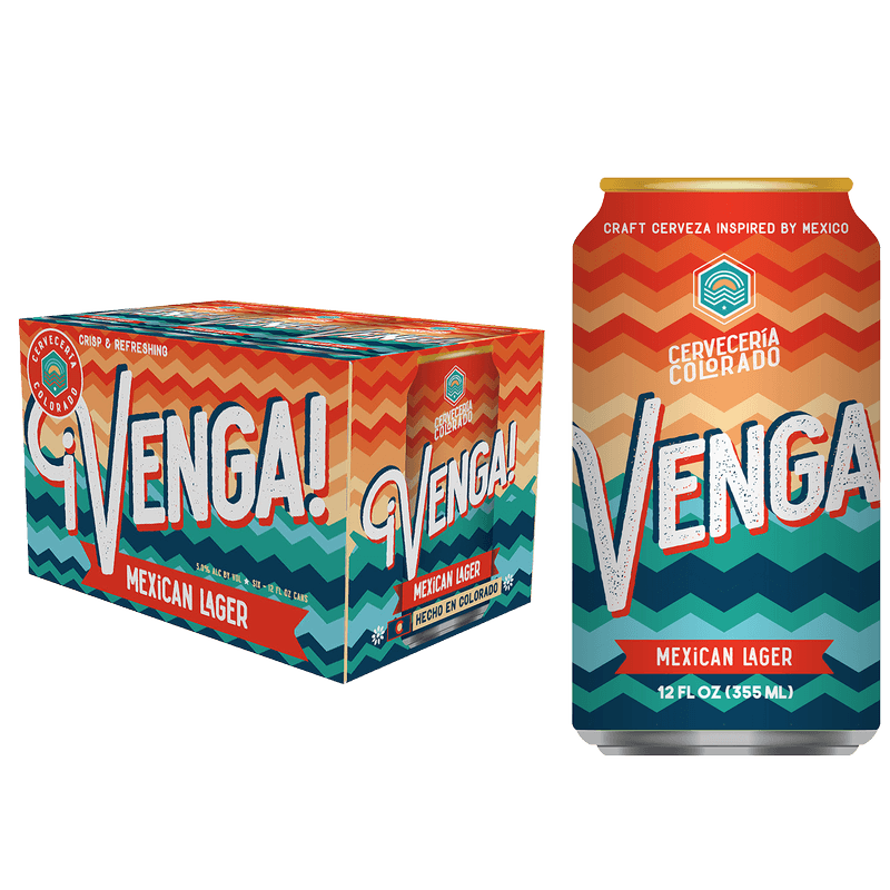 CERVECERIA VENGA 6PK CAN 12OZ