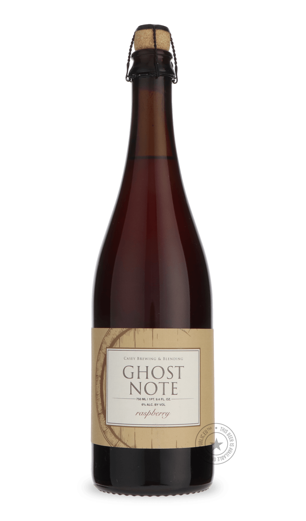 CASEY BREWING GHOST NOTE RASPBERRY BOMBER 750ml