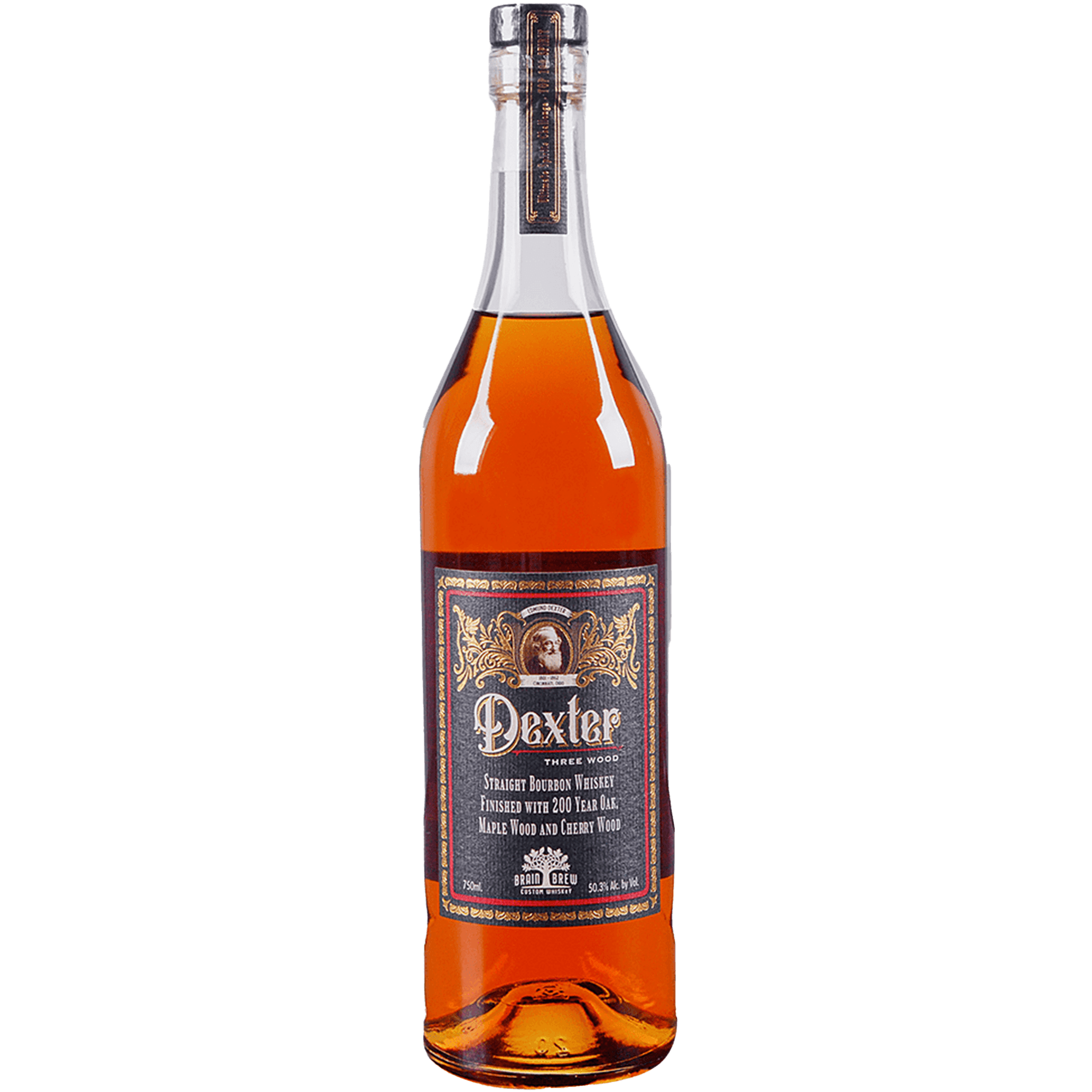 DEXTER THREE WOOD BUBBLES PICK BOURBON 750ML