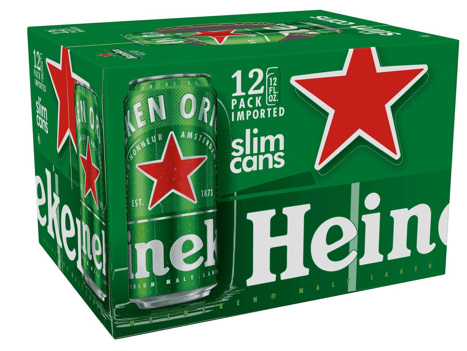 HEINEKEN 12 PACK CAN 12OZ