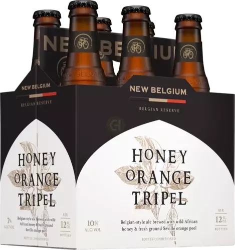 NEW BELGIUM BR HONEY ORANGE TRIPEL 6PK BTL 12OZ