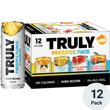TRULY PARADISE MIX 12CAN 12OZ