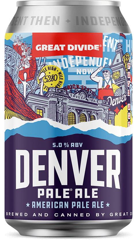 GREAT DIVIDE DENVER PALE ALE 6PK CAN 12OZ