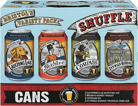 BRISTOL SHUFFLE 12PK CANS 12OZ