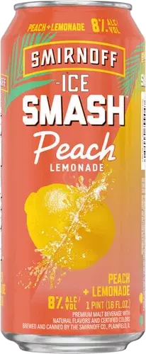 SMIRNOFF ICE SMASHED PEACH LEMONADE 24OZ CAN 24 oz
