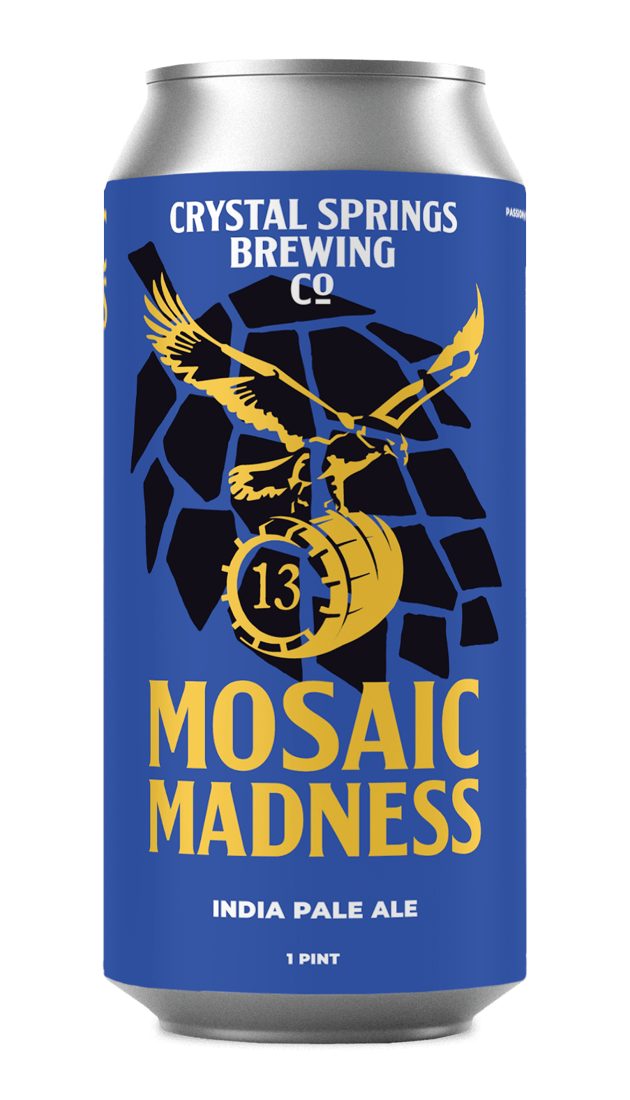 CRYSTAL SPRINGS MOSAIC MADNESS 4CN 16 oz