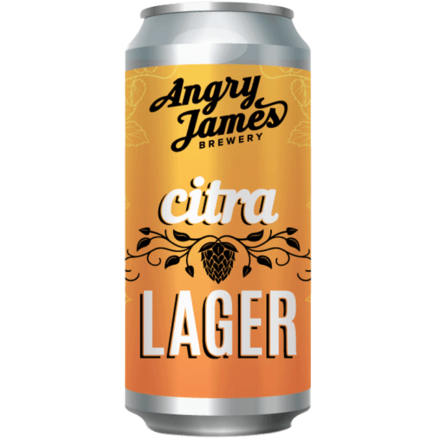 ANGRY JAMES CITRA LAGER 6PK 16 oz