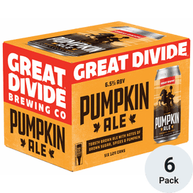 GREAT DIVIDE PUMPKIN ALE 6CN 12OZ
