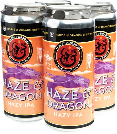 HORSE & DRAGON HAZE & DRAGON 4CAN 16 oz