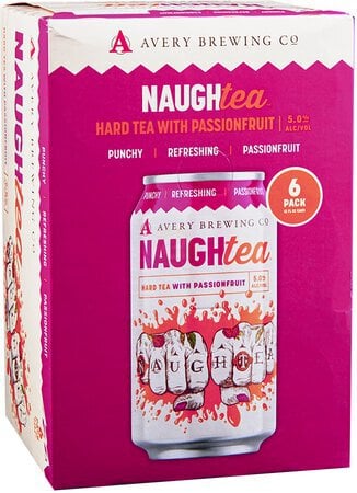 AVERY NAUGHTEA 6PK CAN 12OZ