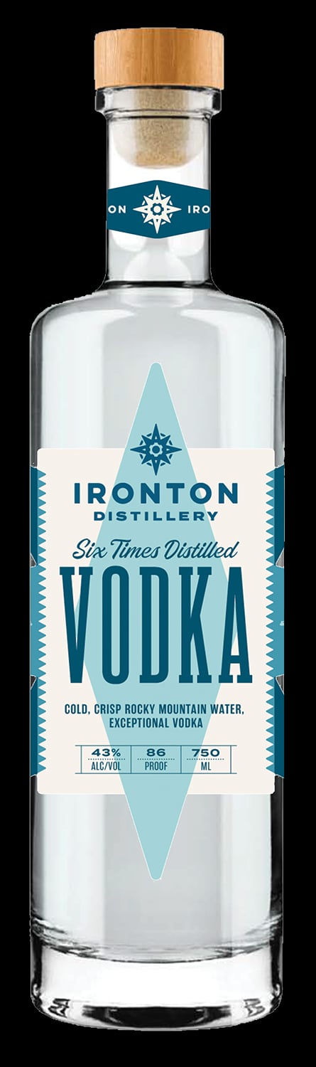 IRONTON VODKA 750ML