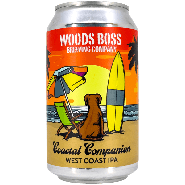 WOODS BOSS BR COASTAL COMPANION IPA 4CAN 16 oz