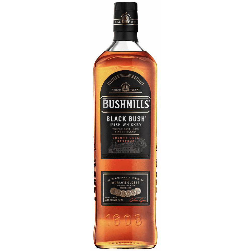 BUSHMILLS BLACK BUSH IRISH 750ML