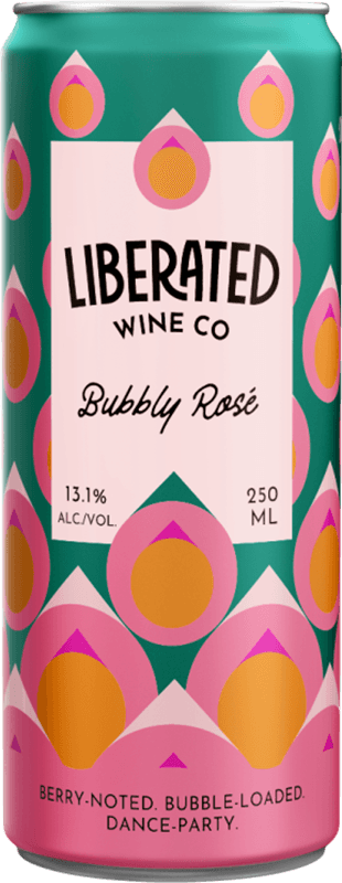 LIBERATED BUBBLY ROSE CAN 250ML