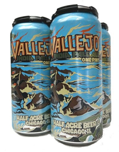 HALF ACRE VALLEJO 4PK CAN 16 oz