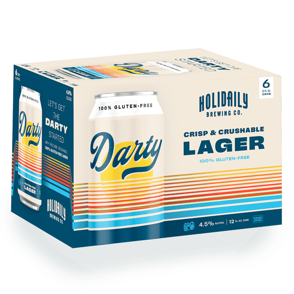 HOLIDAILY BR DARTY LAGER 6PK 12 oz