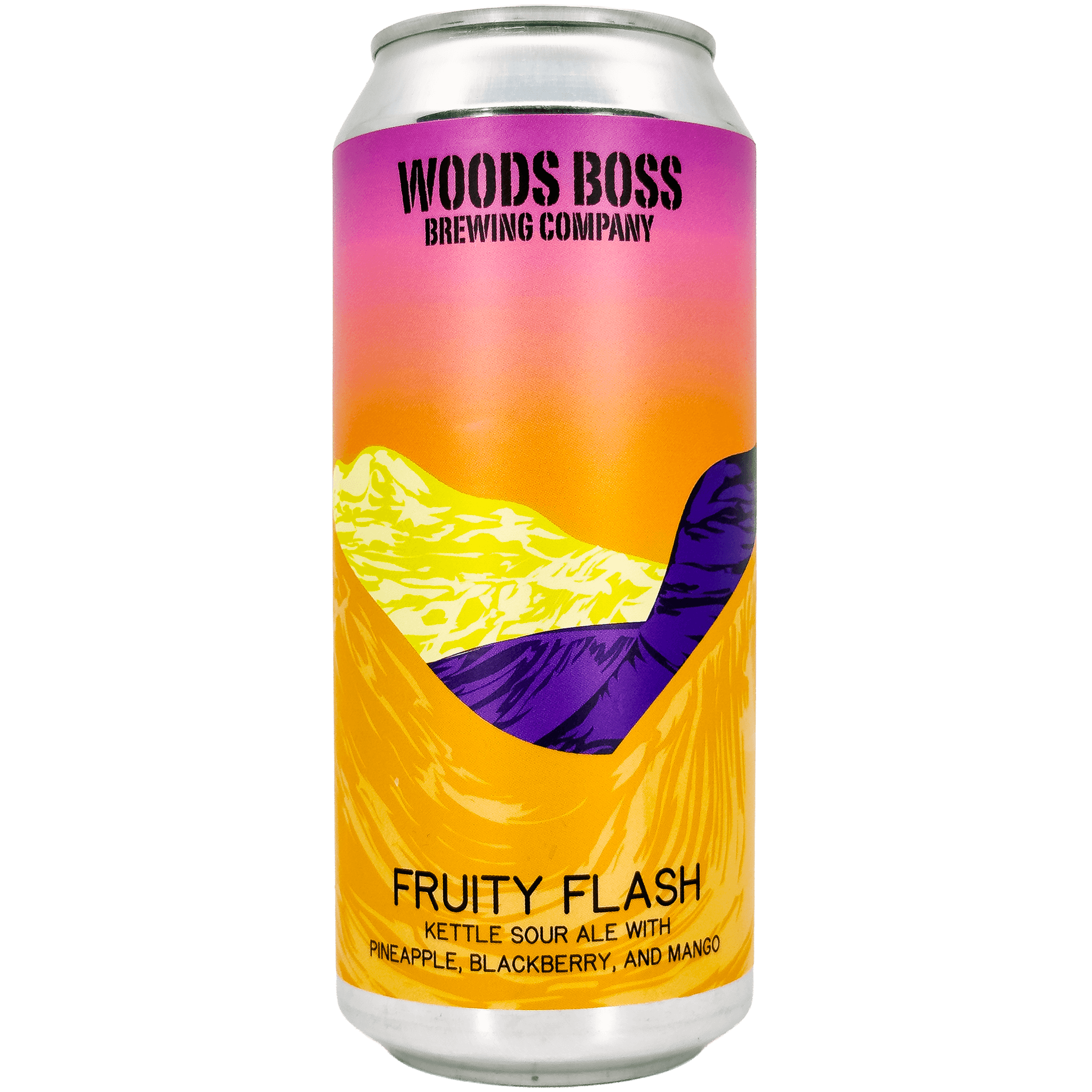WOODS BOSS BR FRUITY FLASH KETTLE SOUR 4CAN 16 oz