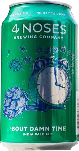 4 NOSES BOUT DAMN TIME IPA 6PK CAN 12 oz