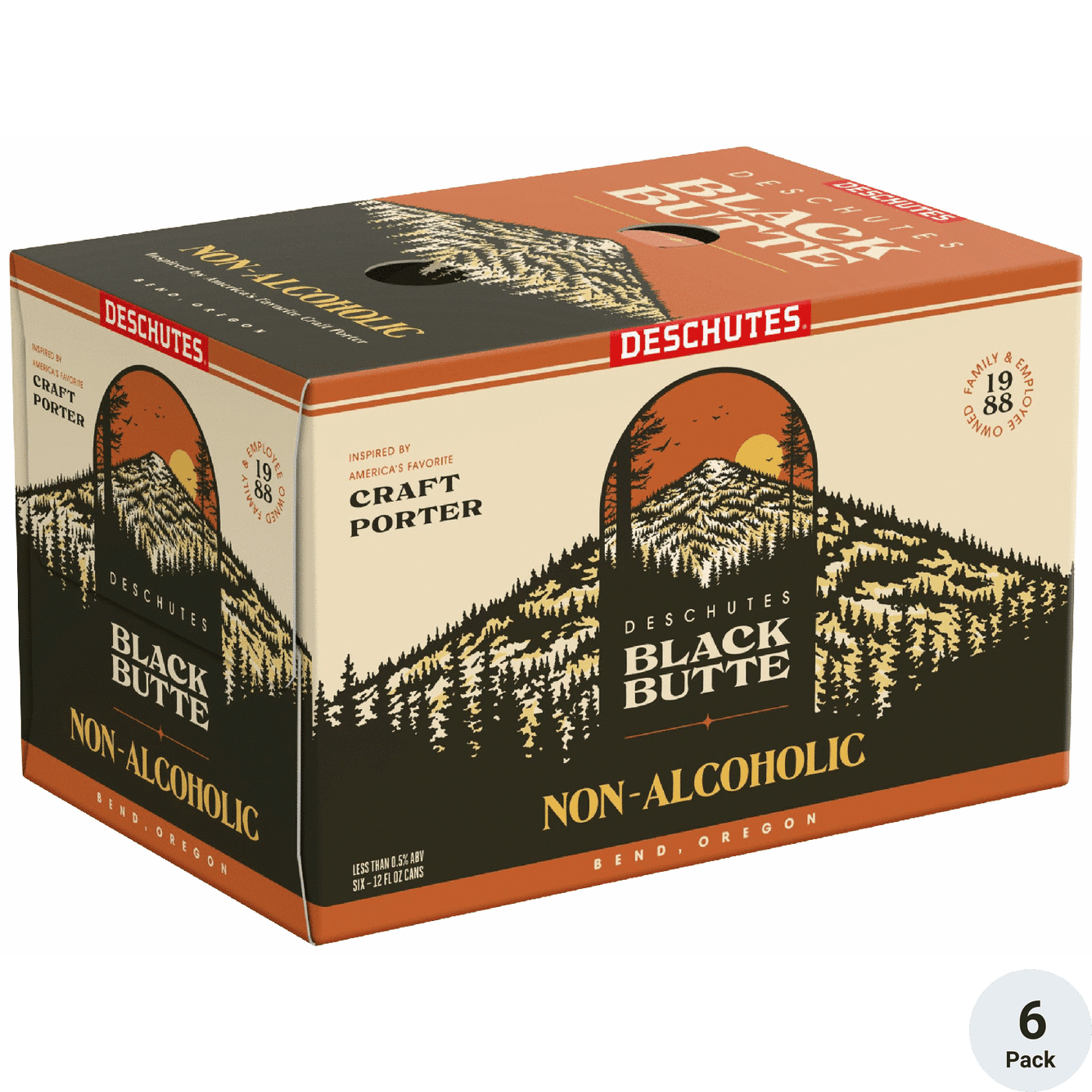 DESCHUTES (NA) BLACK BUTTE PORTER 6PK 12OZ