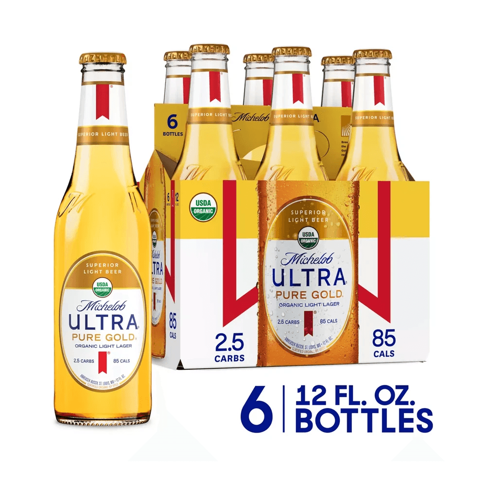 MICHELOB ULTRA PURE GOLD 6PK BTL 12OZ
