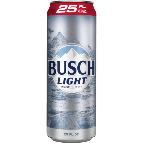 BUSCH LIGHT 25OZ CANS 24 OZ