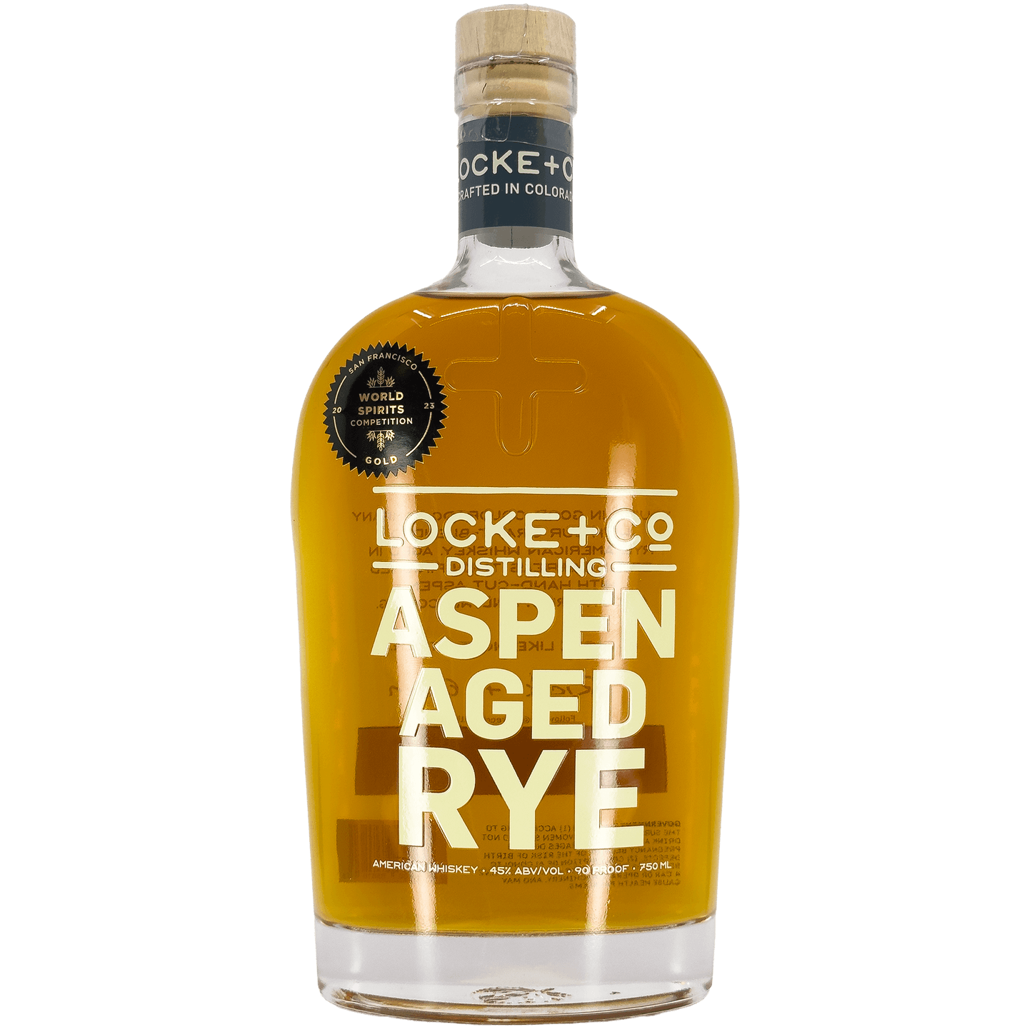 LOCKE & CO ASPEN AGED RYE 750ML