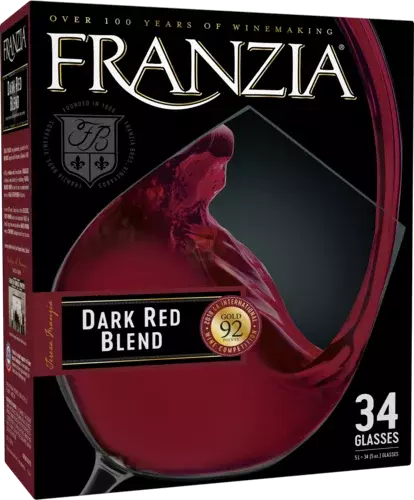 FRANZIA BOX DARK RED 5.0 L