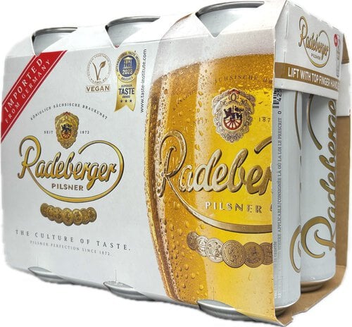RADEBERGER 6PK CAN 500ml