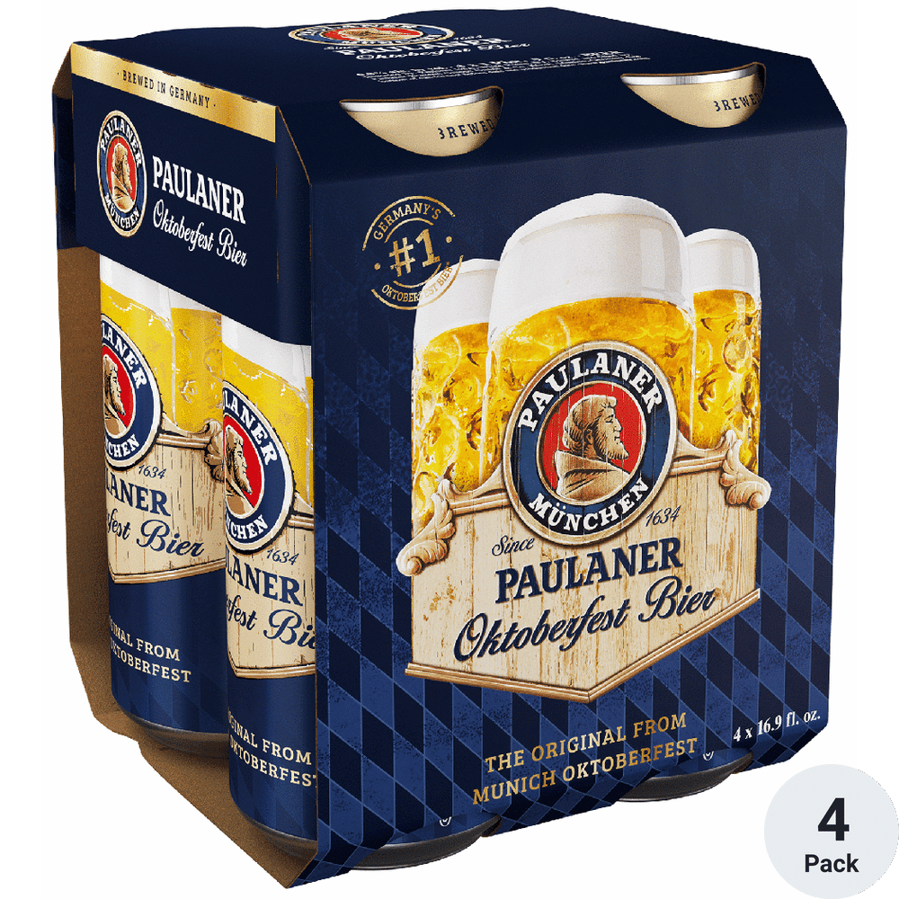 PAULANER OKTOBERFEST 4PK CAN 17 oz