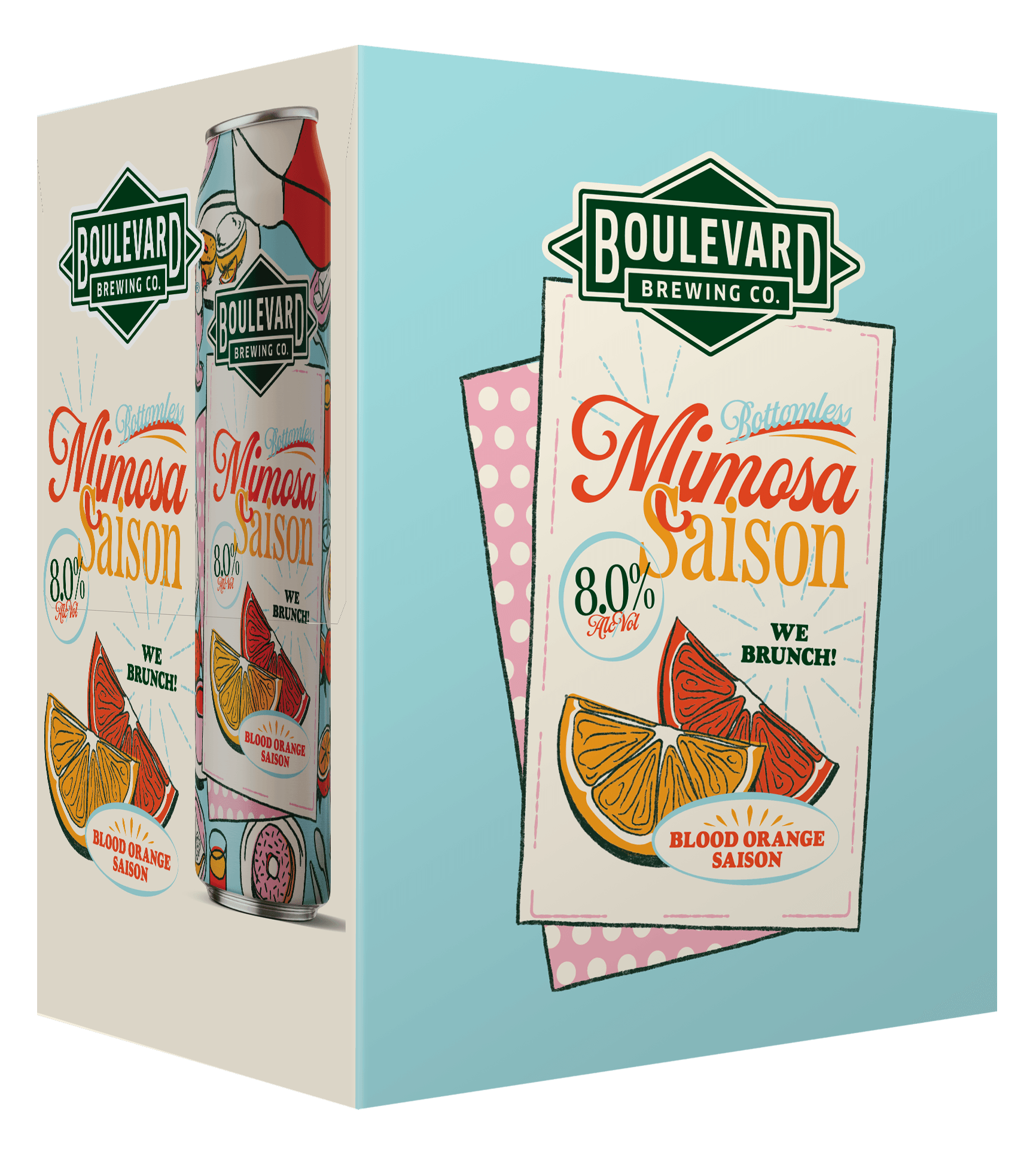 BOULEVARD MIMOSA SAISON 4PK 12OZ