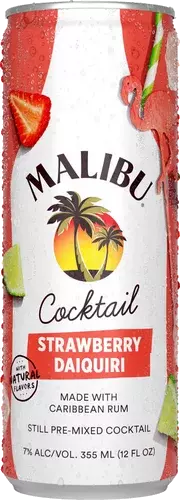 MALIBU RTD 4CN STRAWBERRY DAQ 12OZ