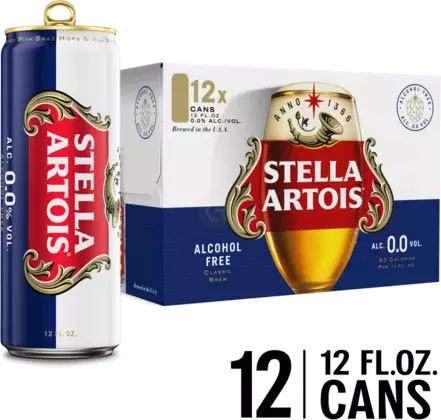 STELLA ARTOIS NA 12PK 12OZ